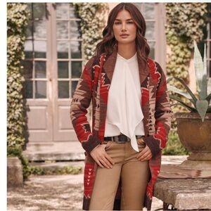 Ralph Lauren open fair isle Cardigan western